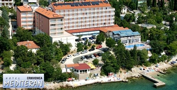 Crikvenica – 3 dana s polupansionom za dvoje uz korištenje bazena u Hotelu Mediteran*** za 849kn!