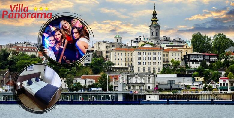 BEOGRAD – 2 noćenja s doručkom za dvoje i 1 dijete do 5,99 godina u Hotelu Villa Panorama 3* uz nezaboravan pogled na cijeli južni Beograd