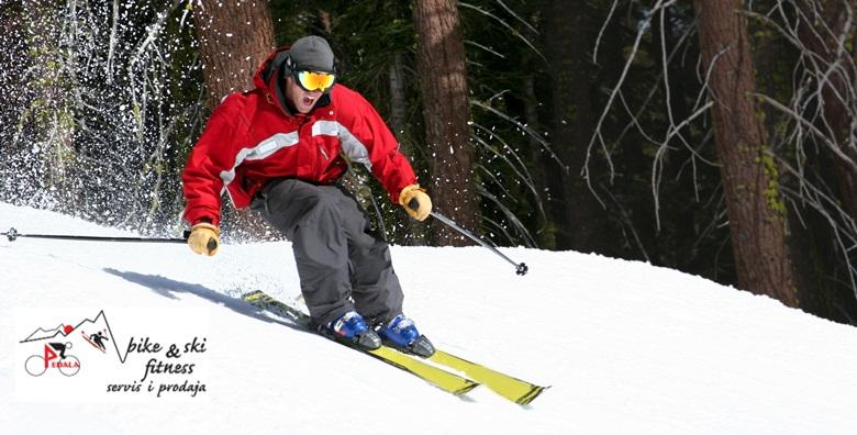 Veliki servis skija –  brušenje skija, popravak manjih oštećenja, vosak i provjera vezova za 89 kn!