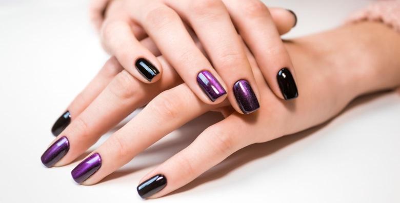 Ugradnja noktiju tipsama s geliranim frenchom ili bojom uz nail art za 99 kn!