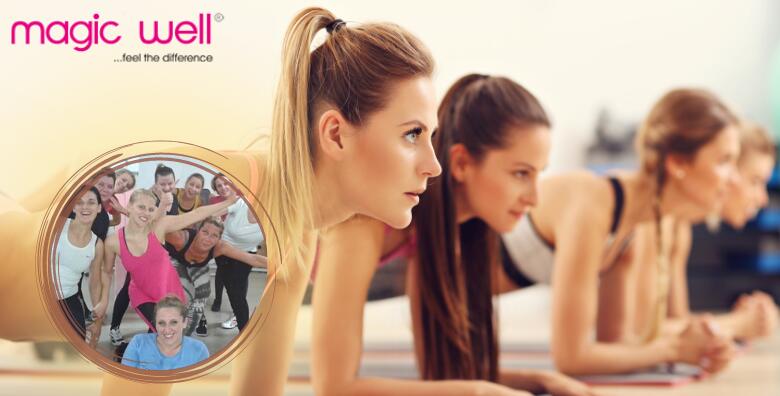 Magic Well kružni trening za žene – vratite kondiciju i učvrstite tijelo uz mjesec dana neograničenog vježbanja