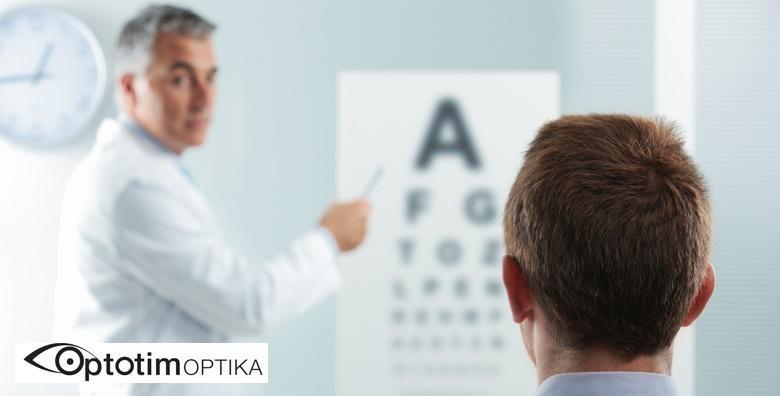 Specijalistički pregled za meke kontaktne leće uz 30% popusta na leće s otopinom i 50% popusta na kompletne dioptrijske naočale u Poliklinici Optotim