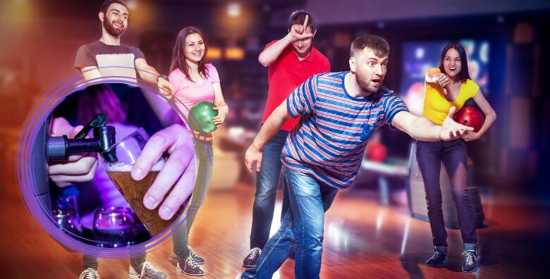 BOWLING – pronađi najbolju zabavu u Bowling Clubu i uživaj s ekipom u 2 sata klasičnog ili disco kuglanja uz 3l soka ili piva, tortilja čips i najam cipela