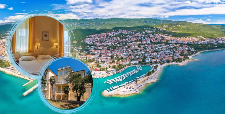 CRIKVENICA – provedite zadnje sunčane dane daleko od gužvi uz 2 ili 3 noćenja s polupansionom za dvoje + gratis paket za dijete do 5,99 godina u Hotelu Villa Ružica 3*