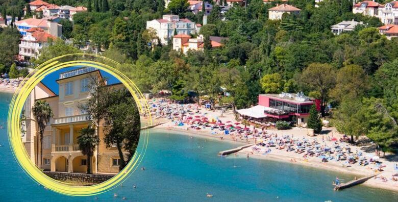 JESEN U CRIKVENICI – 2 ili 3 noćenja s polupansionom za dvoje + gratis paket za 1 dijete do 5,99 god. uz ulaz u akvarij i najam bicikli u Hotelu Villa Ružica 3* TIK UZ MORE