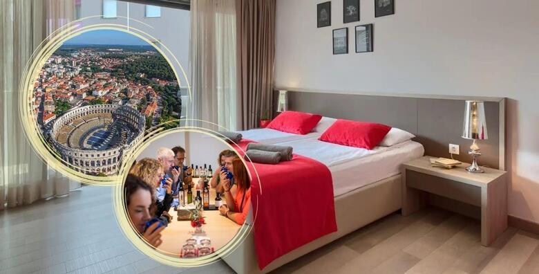 Otkrijte čarolije Pule uz 2 noći s doručkom za dvoje u Pula City Center Accommodation 4* + 2 GRATIS ulaznice za edukaciju i degustaciju maslinovog ulja u Muzeju maslinovog ulja