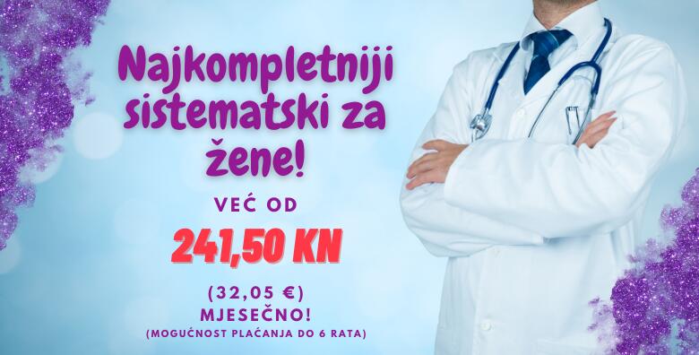 NAJKOMPLETNIJI sistematski i ginekološki pregled za žene sa  laboratorijskim pretragama u Poliklinici Holoart