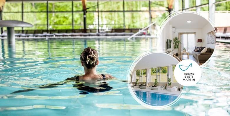 LAST MINUTE! Apartmani Terme Sveti Martin – 1 noćenje s polupansionom za 2 odraslih i 2 djece uz termalni bazenski kompleks u prvom Healthness resortu u Europi